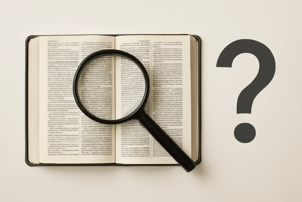 ask the bible questions