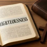 bible dictionary righteousness
