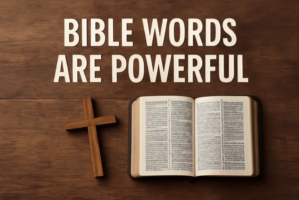 bible words are powerful