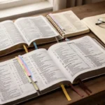 Canonical books of the Bible: A clear list and guide Different Bible editions arranged for comparing their canonical book collections