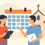 church volunteer scheduling
