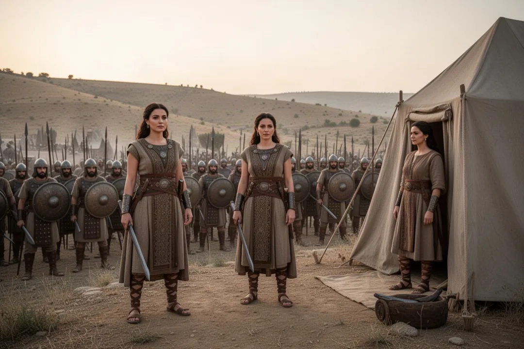 Biblical women connected with warfare and courageous leadership