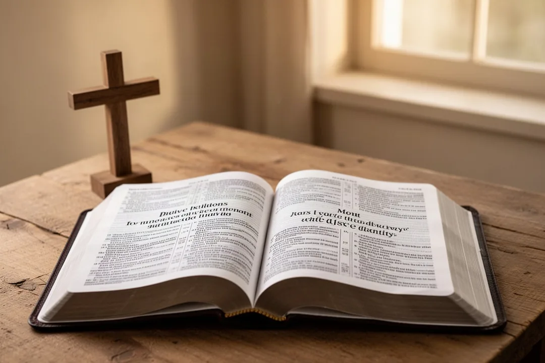 Open Bible study about verses identifying Jesus as God