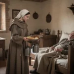Katherine of Siena: life, writings, and legacy Dominican laywoman caring for a sick person in medieval Siena