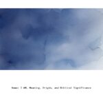 Name: I AM, Meaning, Origin, and Biblical Significance
