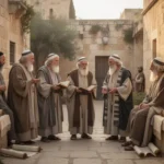 Pharisees in the Bible: Who They Were and What They Believed Jewish teachers discussing Scripture in first-century Jerusalem