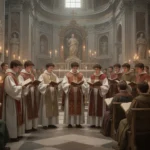 Philip Neri: life, spirituality, and legacy Philip Neri leading prayer and music in a historic Roman church