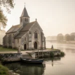 Riverside chapel associated with Saint Adjutor near Vernon