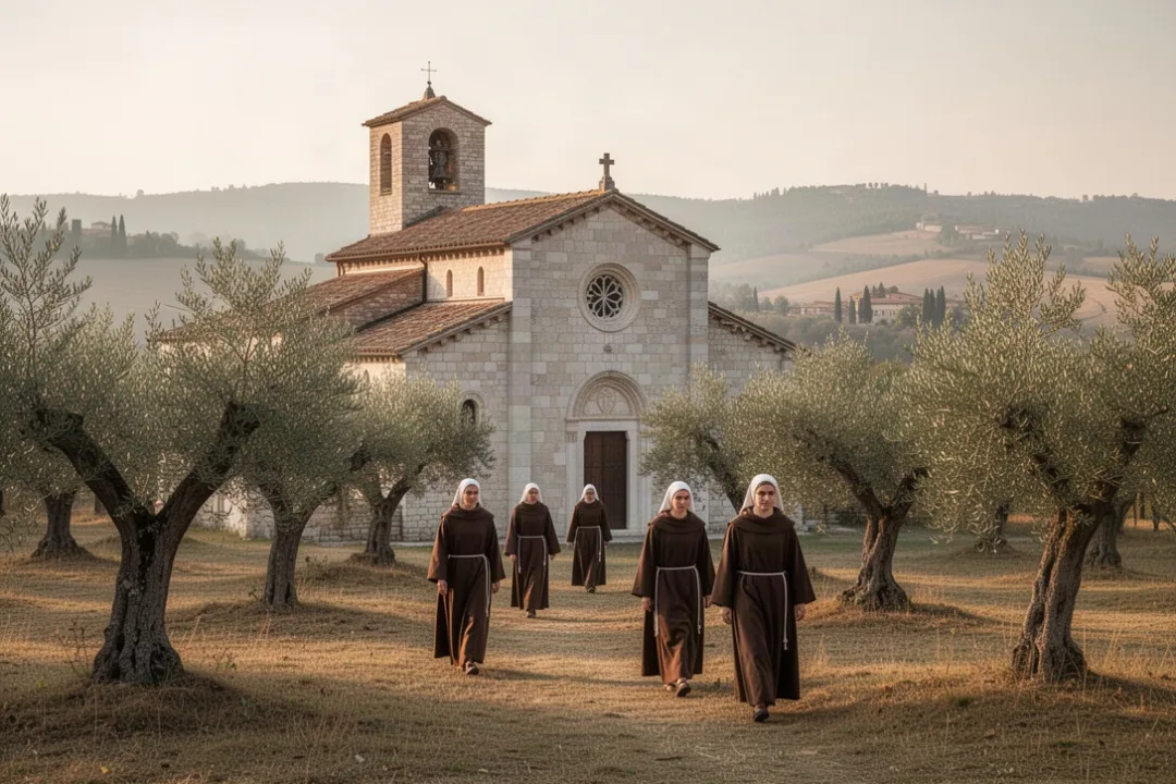 Saint Clare’s convent at San Damiano near Assisi