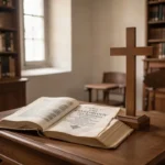Saint Edith Stein’s philosophical writings in a Carmelite monastery library