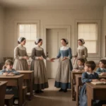 Saint Rose Philippine Duchesne schoolhouse in early St. Charles, Missouri