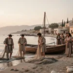 Simon apostle: Peter, the Zealot, and the biblical record Galilean fishermen leaving nets to follow Jesus