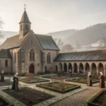 Early medieval monastery near Pfalzel associated with St Adela