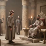 Judean exile serving faithfully in an ancient royal court